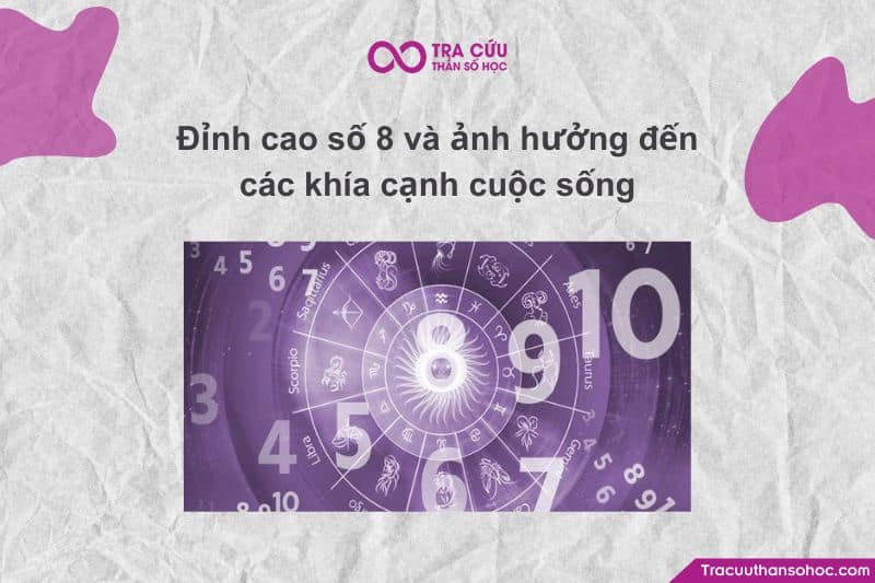 Đỉnh cao số 8 và ảnh hưởng đến các khía cạnh cuộc sống