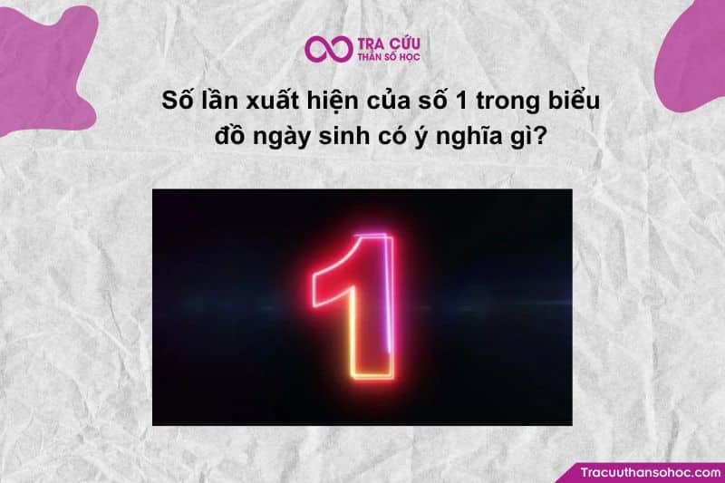 Số lượng số 1 (không chỉ là có hay không) mới là yếu tố quyết định chiều sâu tính cách.
