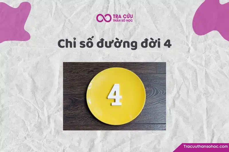 Chỉ số đường đời 4 là gì? Đặc điểm tính cách, tình yêu và nghề nghiệp của số chủ đạo 4