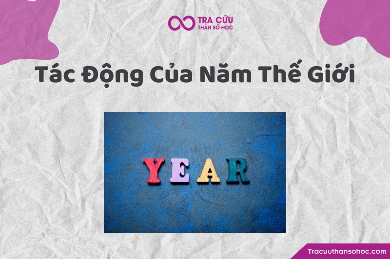 Tác động của năm thế giới tới thần số học số 3
